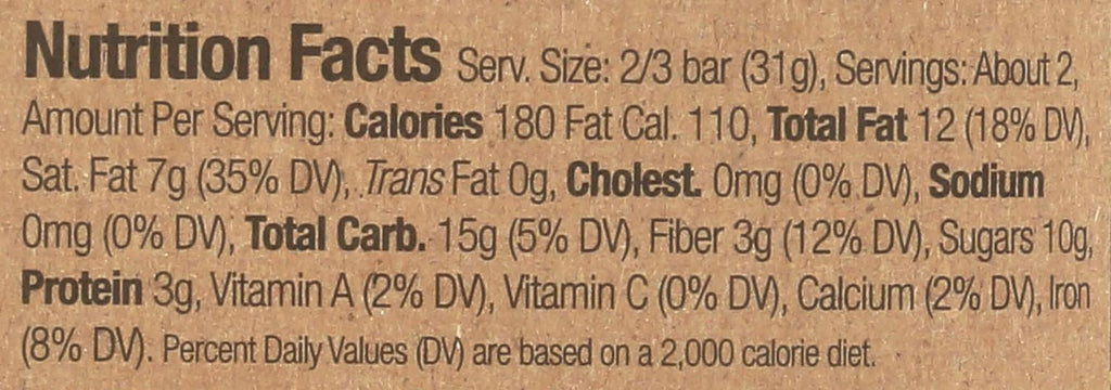 Dark Chocolate Bar, 2 OZ V66060