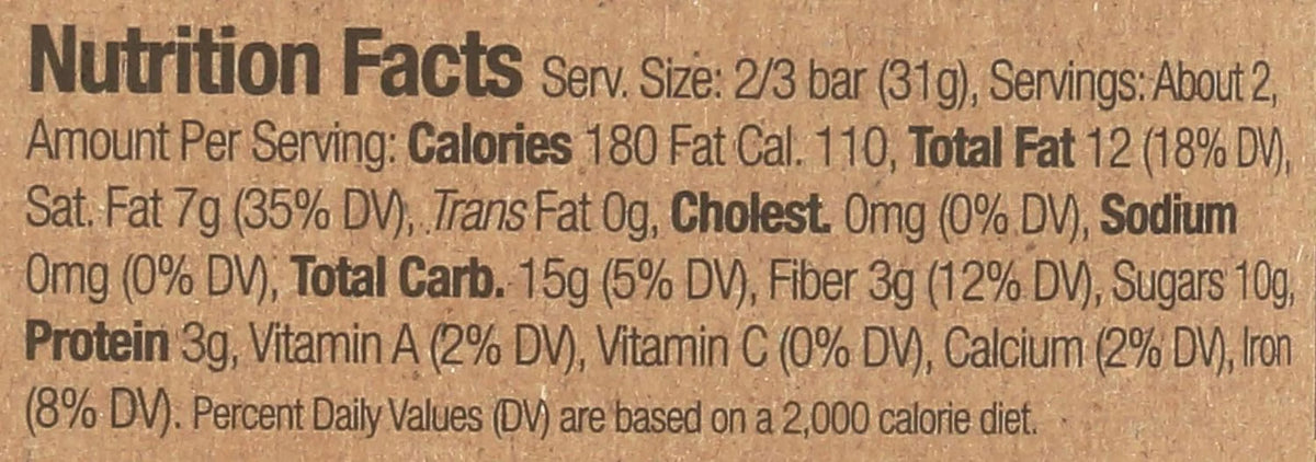 Dark Chocolate Bar, 2 OZ V66060