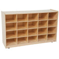Mobile 20 Tray Storage with Purple Trays X885016