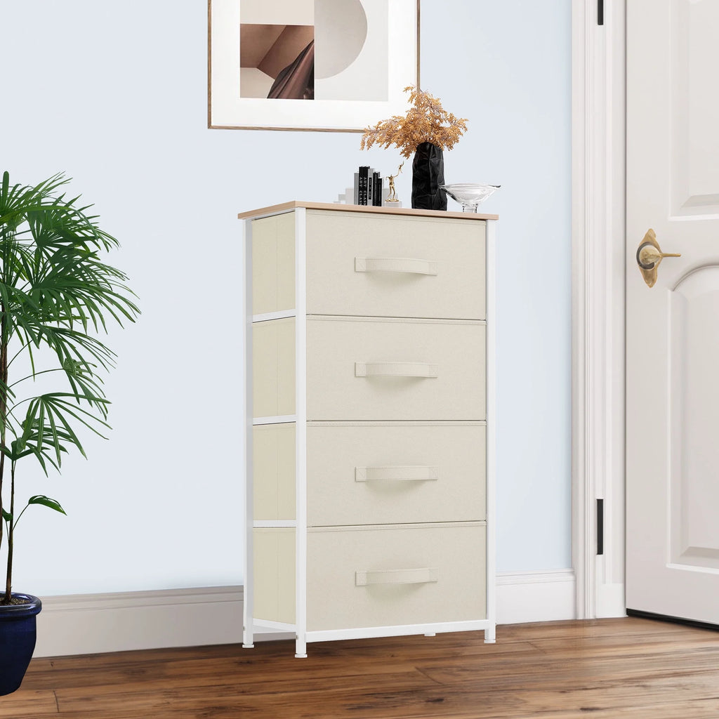 Fabric 4 Drawer Dresser O43303