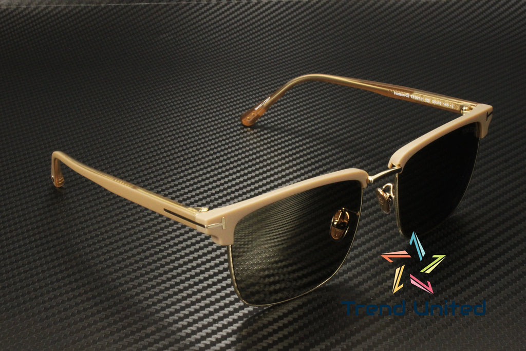 Dark Havana Mirror 55 mm Men's Sunglasses B71707