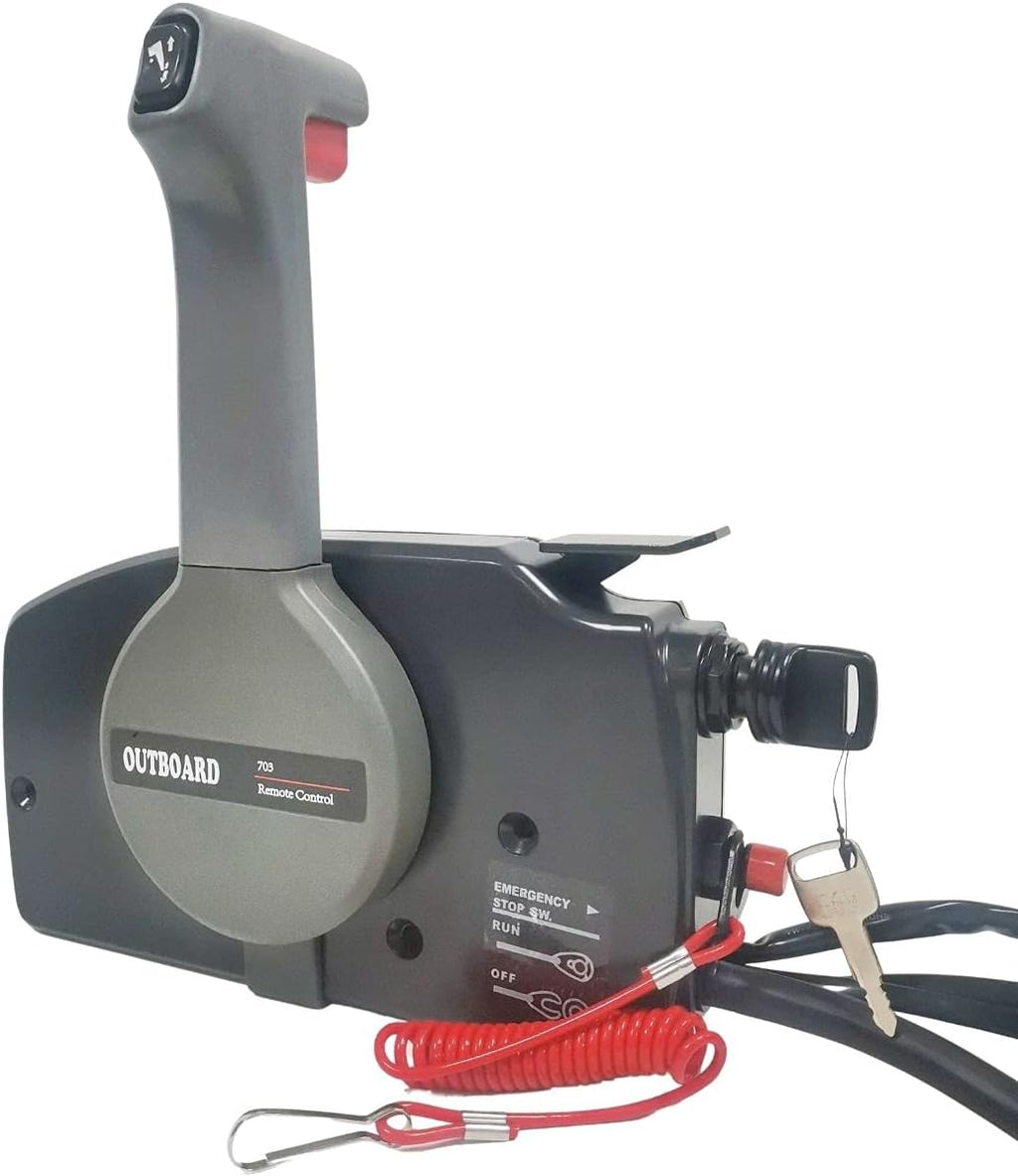 Side Mount Outboard Remote Control Box with 16 Feet 10 Pin Cable H757