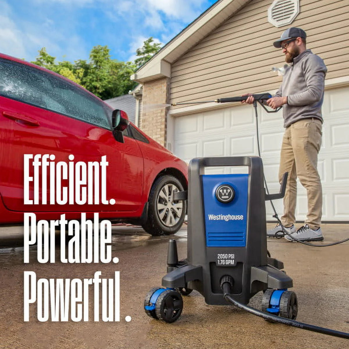 Electric Pressure Washer 2500-PSI 1.76-GPM T767775