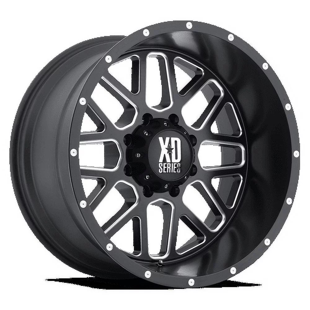 20X10 8X165.10 Satin Black Wheel Rim W967
