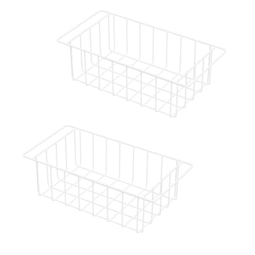 Pearl White Freezer Wire Baskets V538