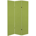 6 ft. Tall Double Sided Canvas Room Divider A95757