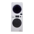 Compact 110V Washer and Vented 3.5cf Dryer D219