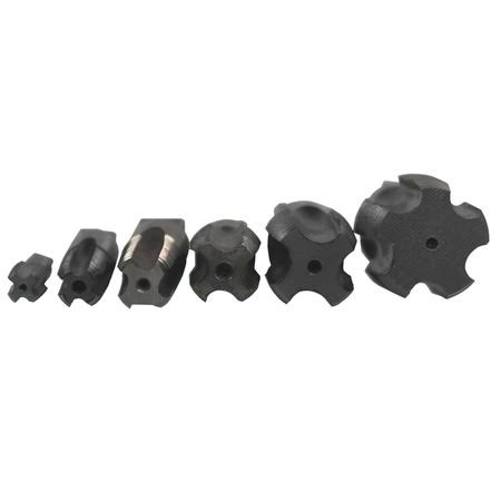 6 Piece High Speed Steel NPT Pipe Tap Set P213