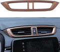 Honda CR-V Peach Wood Air Vent Dashboard Trim I1671