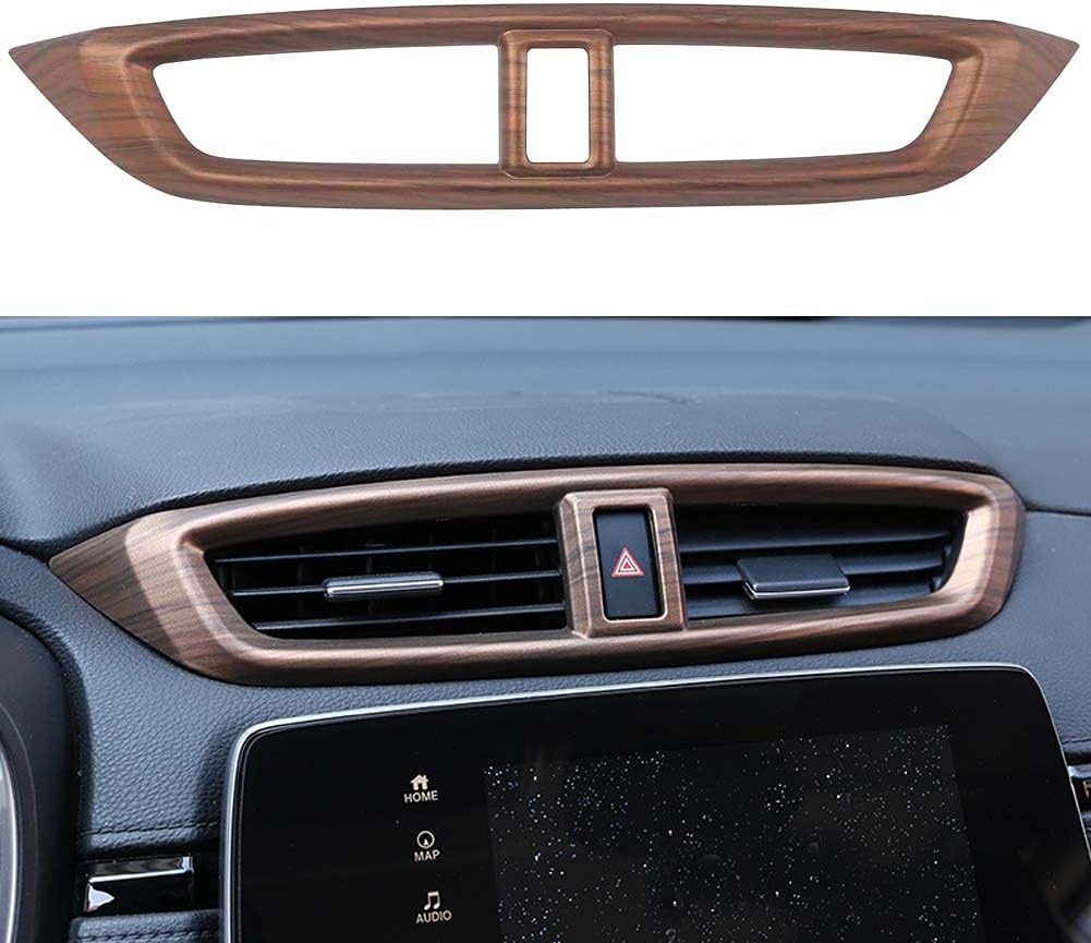 Honda CR-V Peach Wood Air Vent Dashboard Trim I1671