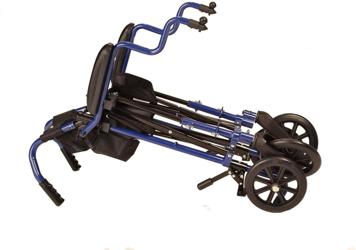 Super Lightweight Folding Travel Wheelchair with Height Adjustable Footrests L794934