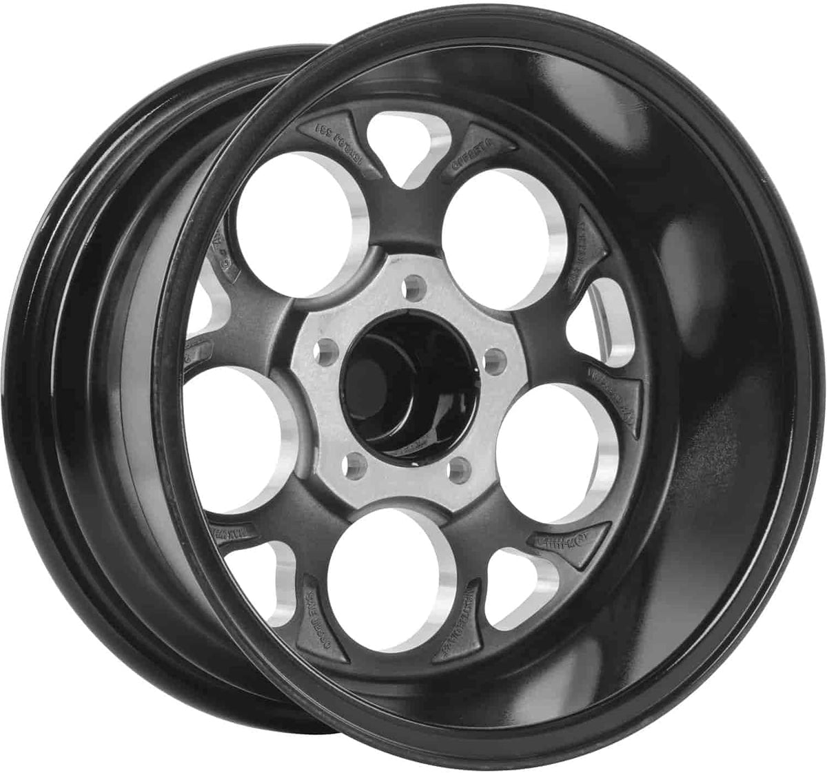 15” x 8” Gloss Black Wheel Q221708