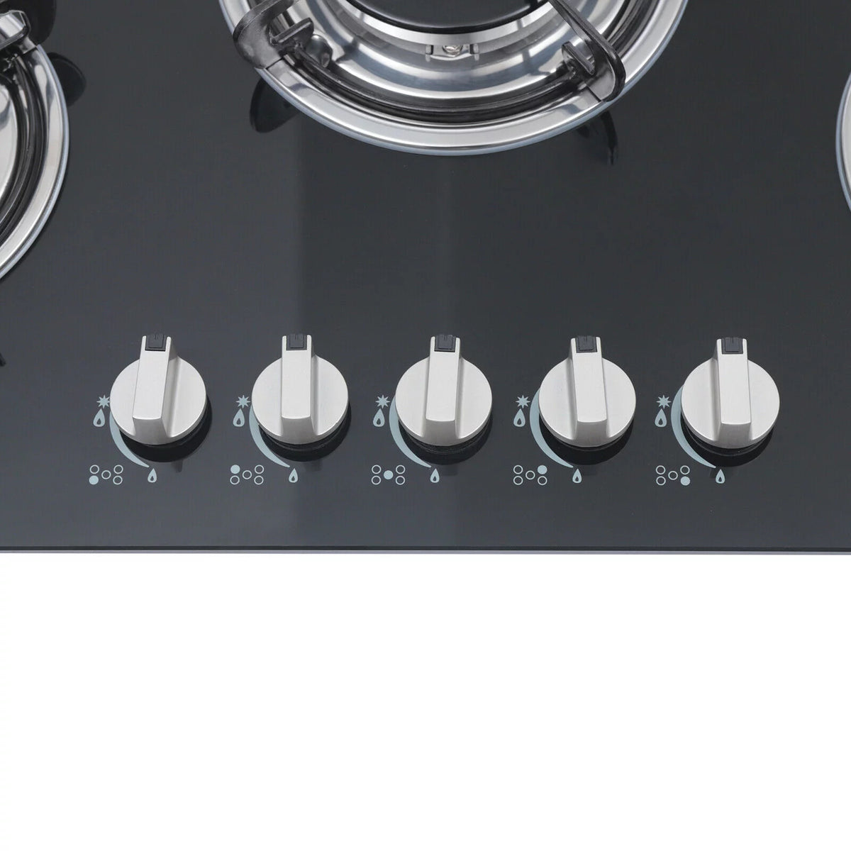 30 Built in Tempered Glass 5 Burners Gas Cooktop C8793