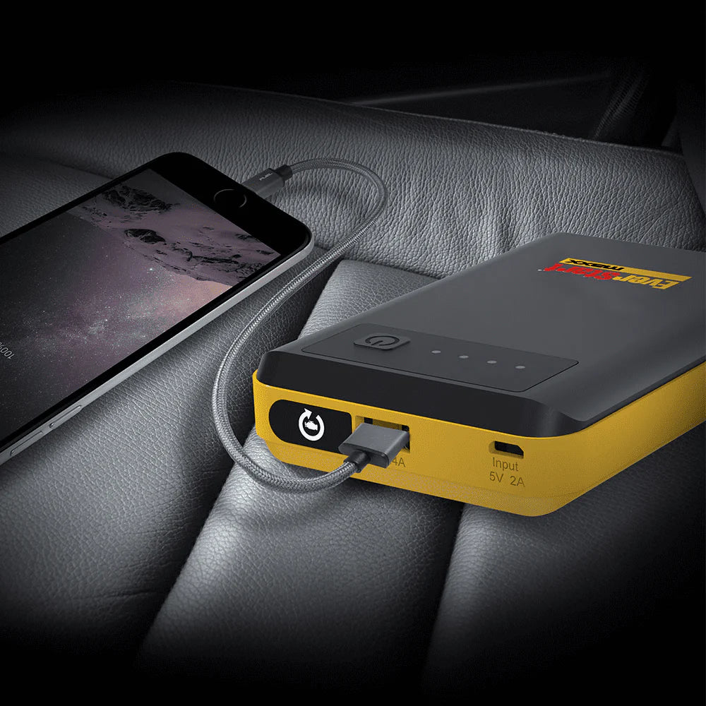 12V Lithium Ion Jump Starter and Portable Power Pack D6513