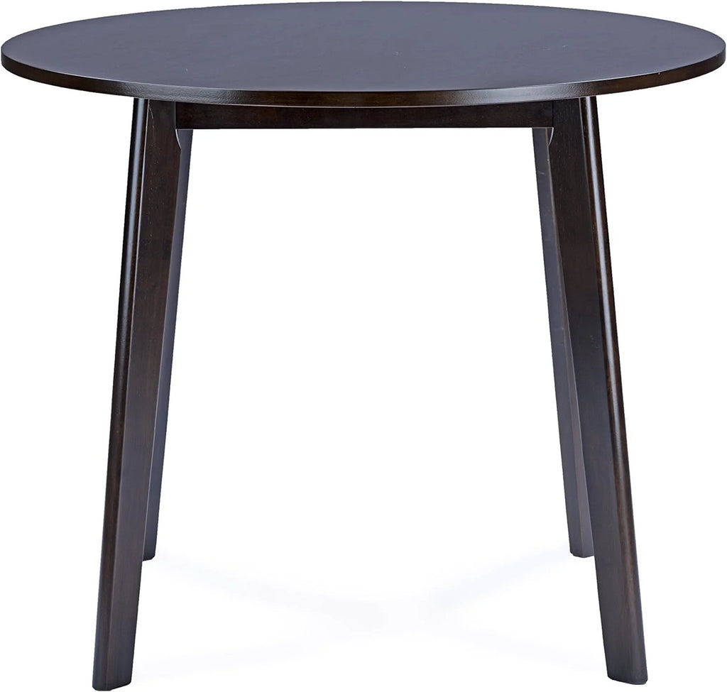 Round Dining Table Dark Brown G218