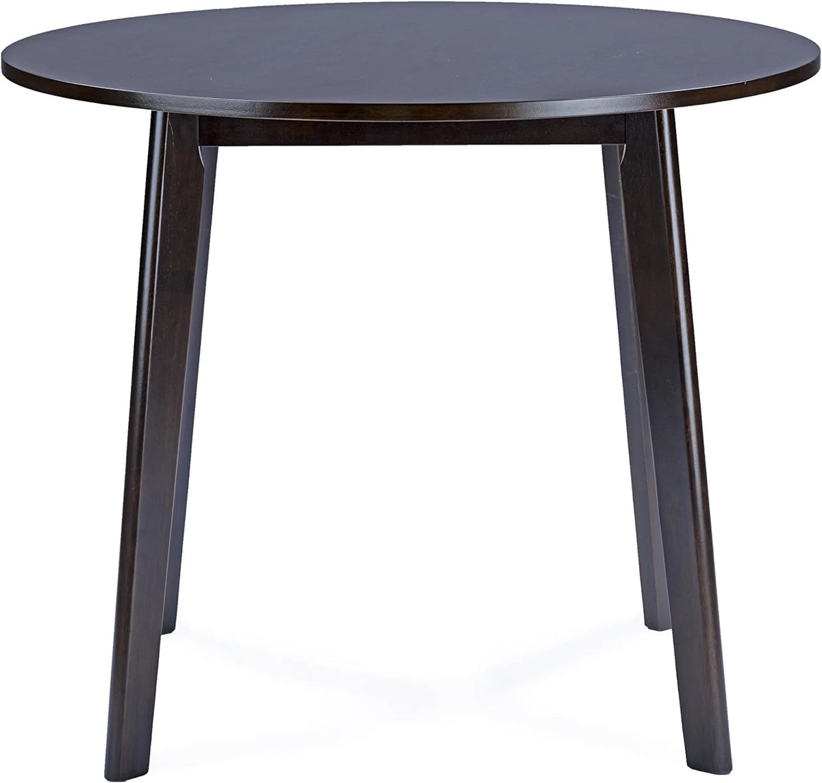 Round Dining Table Dark Brown G218