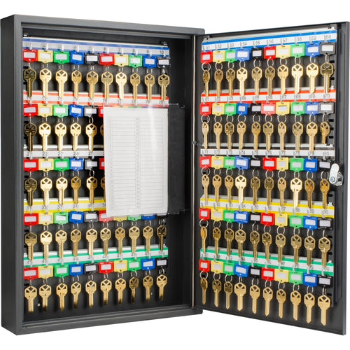 100 Position Key Cabinet with Key Lock, Black P780950