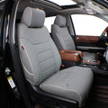 Custom Car Seat Covers Leatherette Black H2913