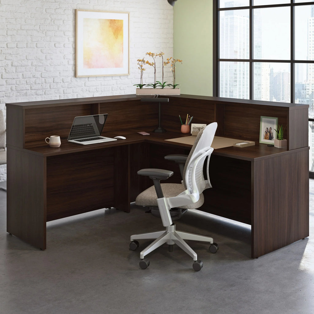 Engineered Wood Reception Station Hutch X490