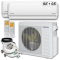18,000 BTU 2 Zone Ductless Air Conditioner and Heat Pump T190