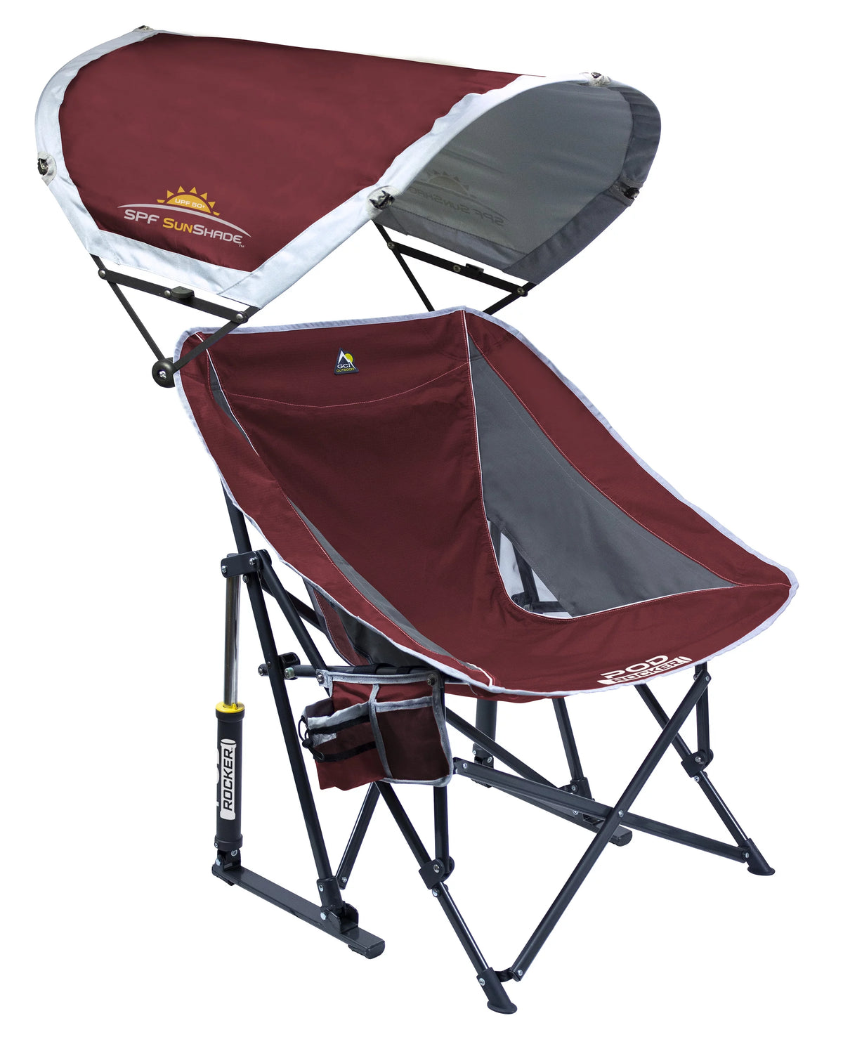 Seafoam Green Folding Rocking Camp Chair S5382