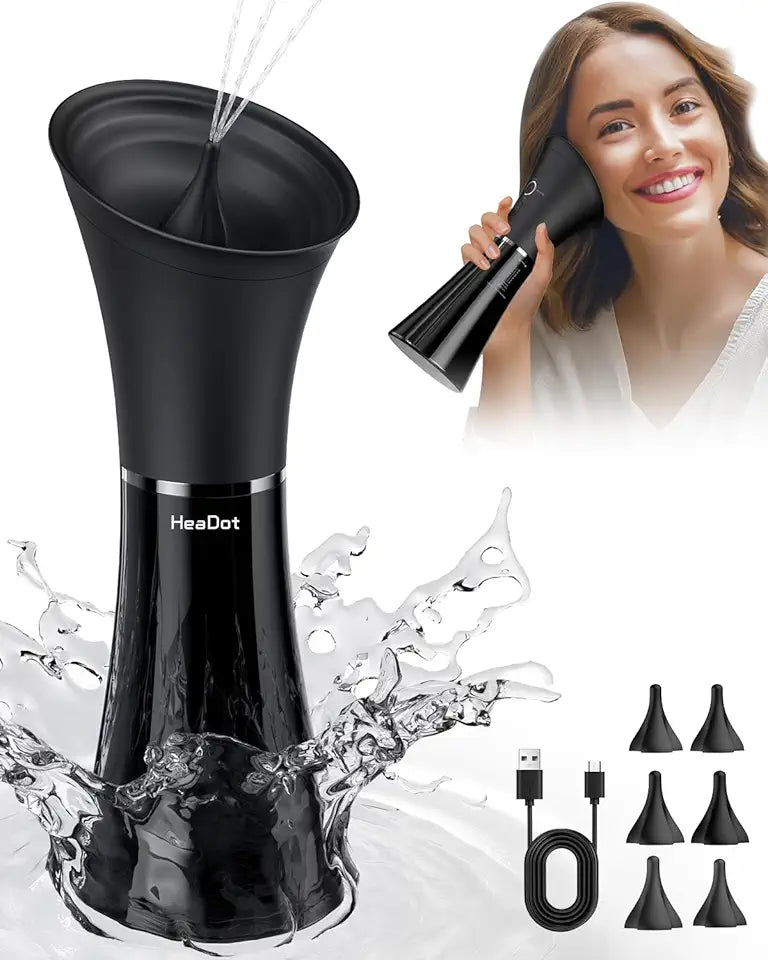Water Powered Ear Wax Removal Kit with 6 Tips S558419