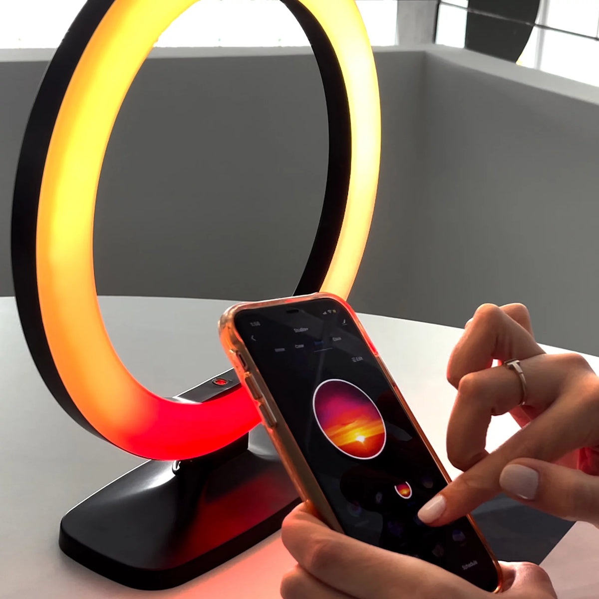 LED Ring Lamp and Vlogging Light Kit with Tripod Stand D952386