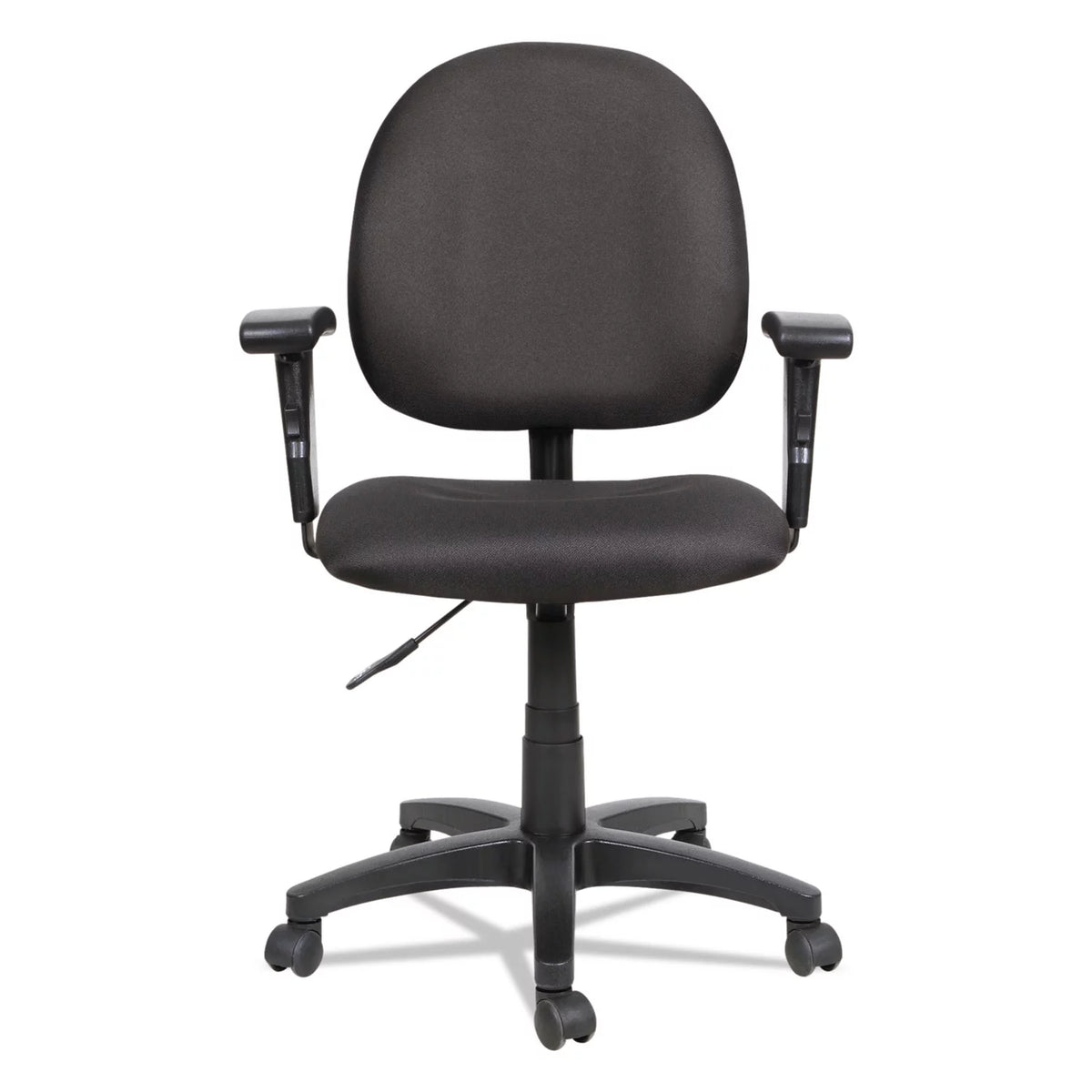 Black Swivel Task Chair with Adjustable Arms J6111