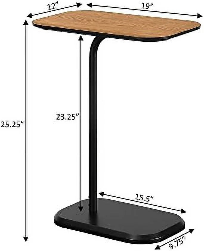 Brown Black End Table Z476345