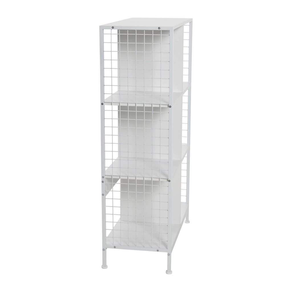 6 Cube White Storage Wall Unit T68058