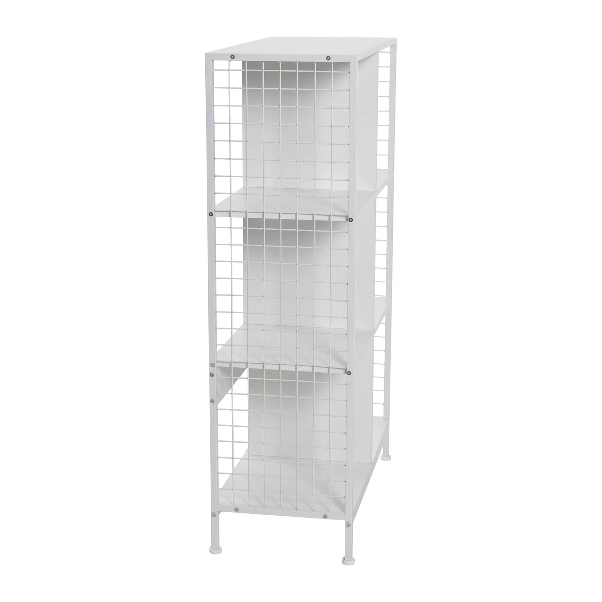 6 Cube White Storage Wall Unit T68058