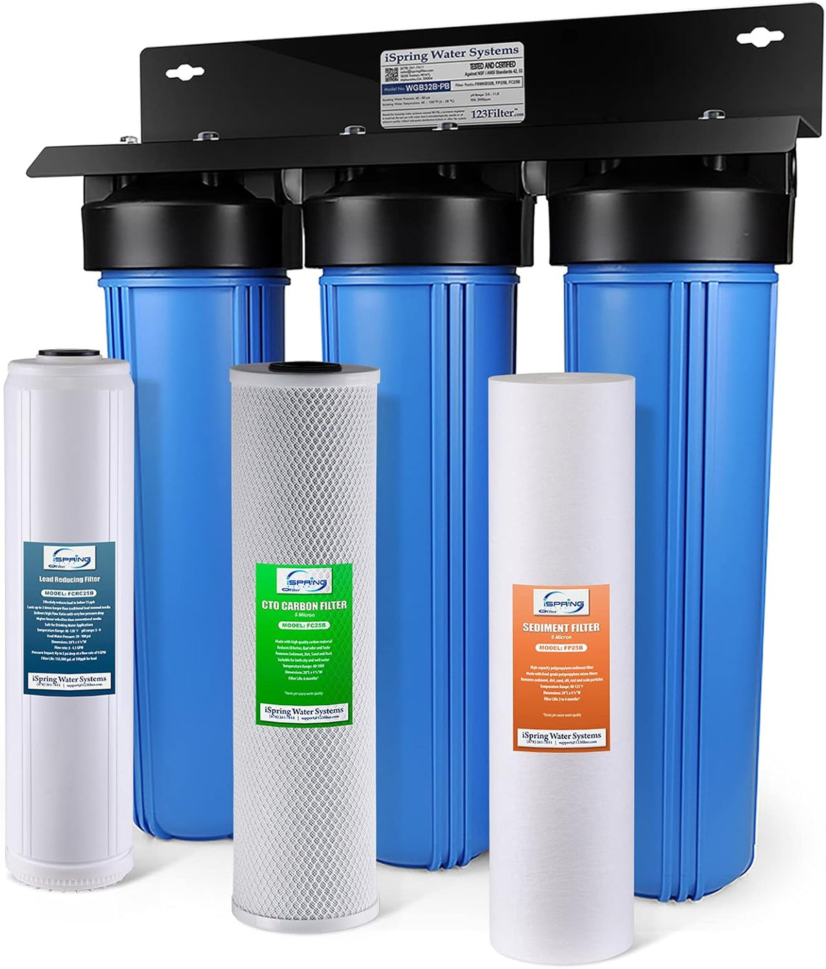 3-Stage Whole House Water Filtration System Q964