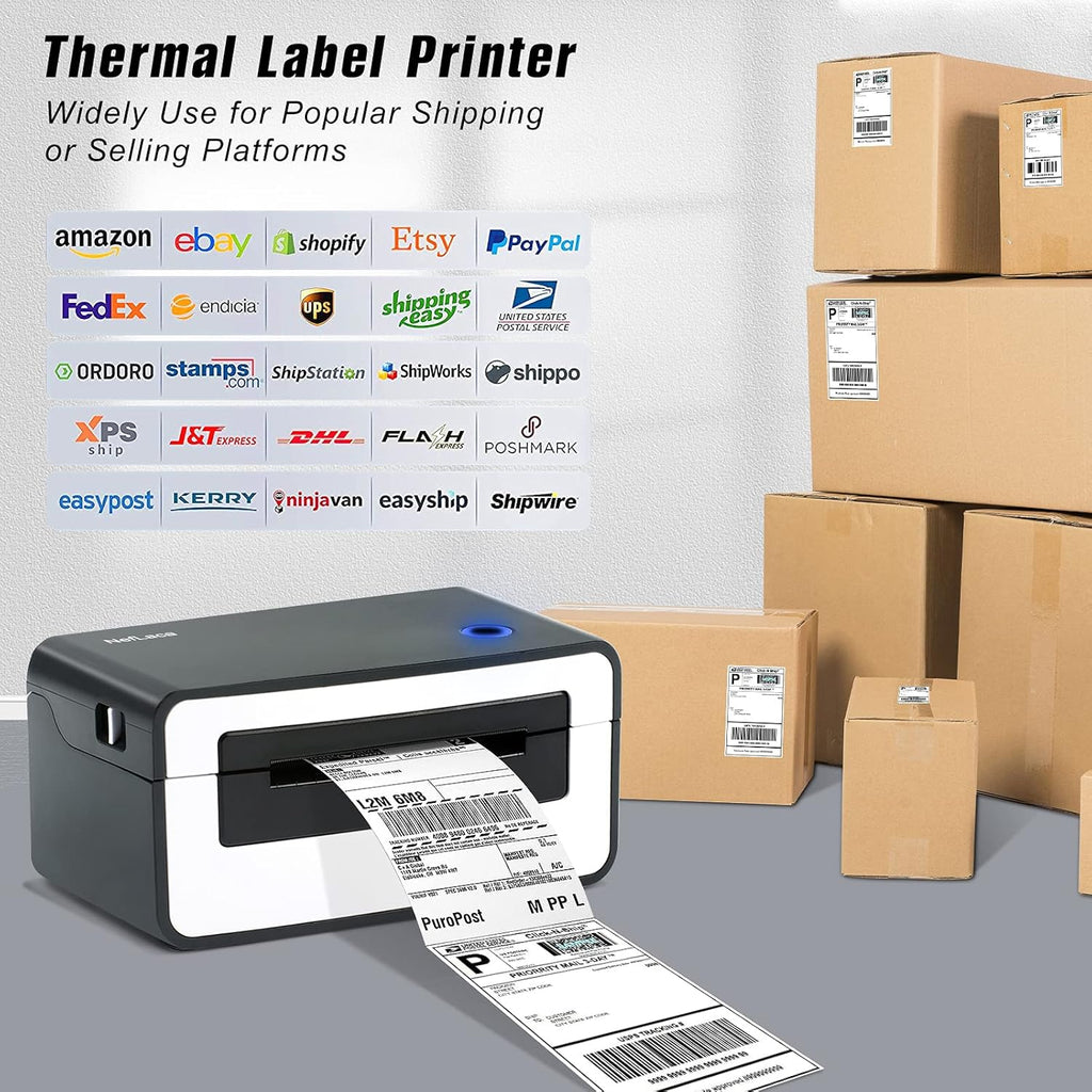 Bluetooth Thermal Label Printer 4x6 Y38804