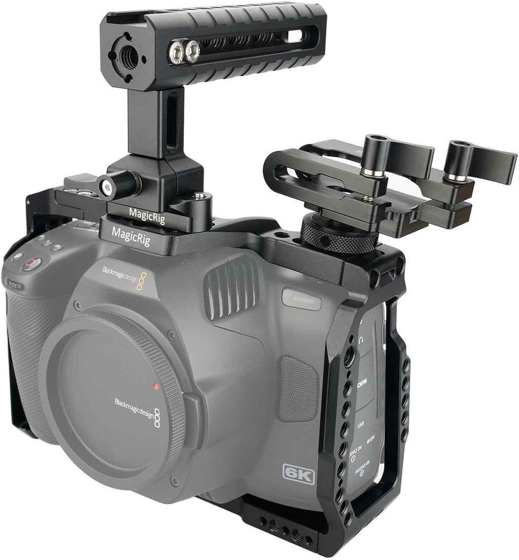 Camera Full Cage with NATO Rail, NATO Top Handle, T5 SSD Mount L3230