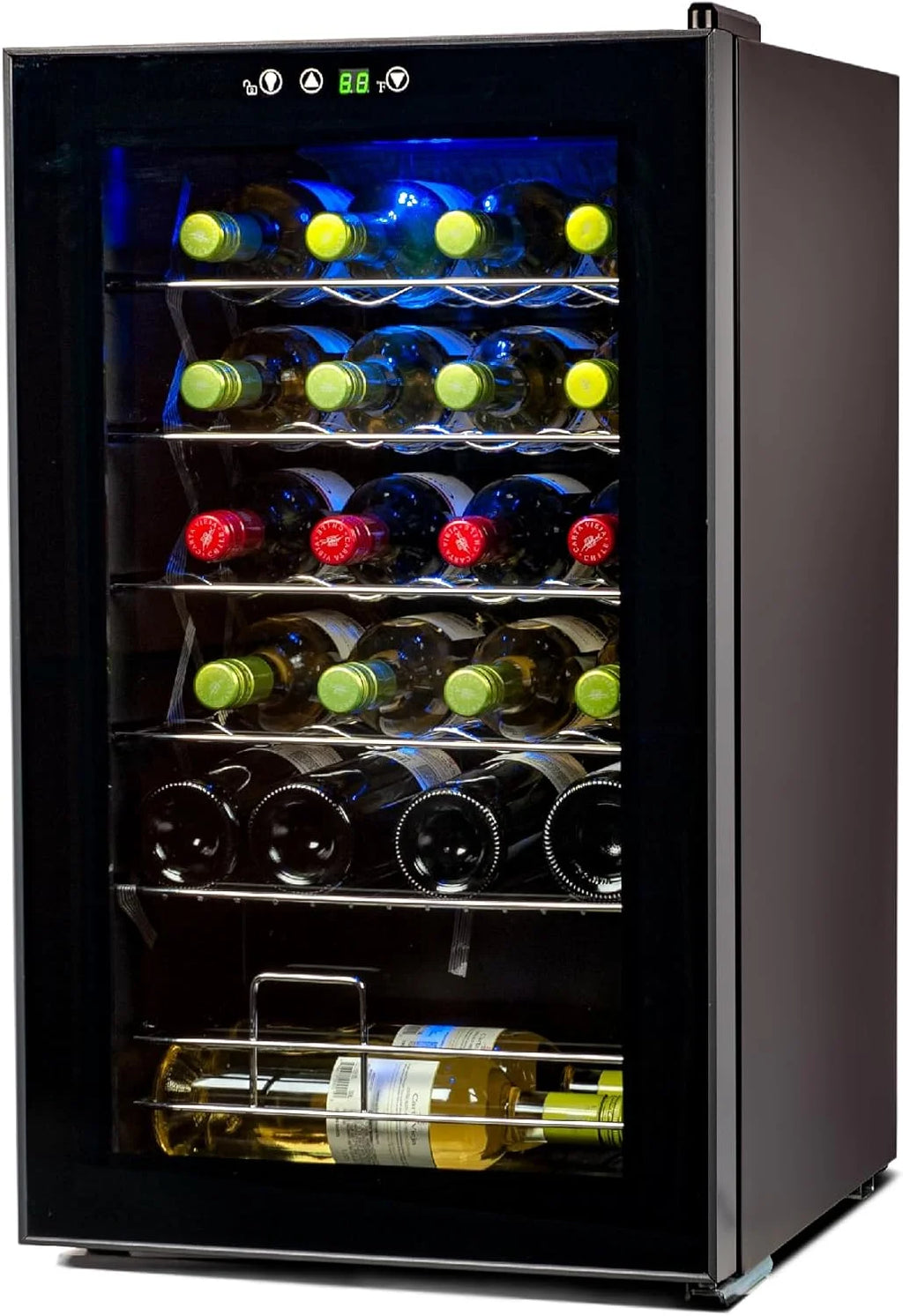 24 Bottle Wine Fridge with LED Display Q173