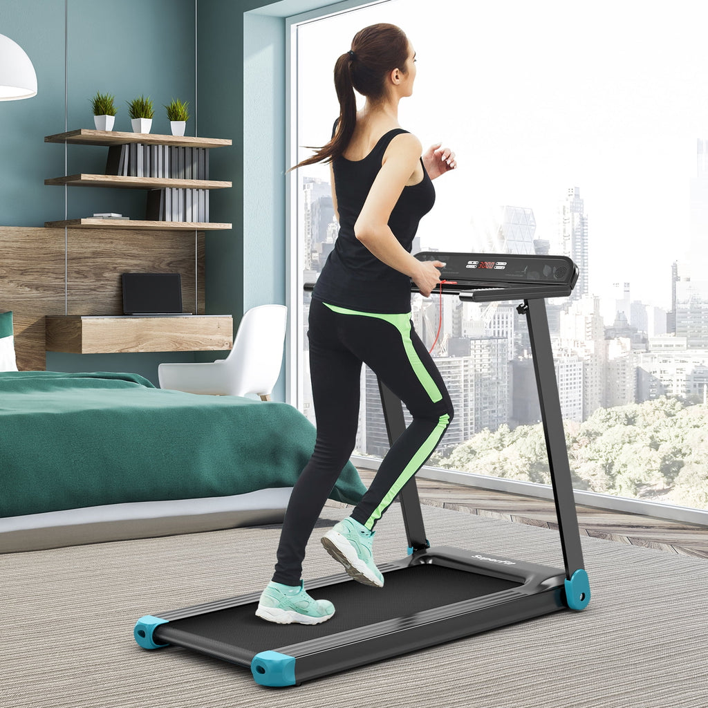 Electric Treadmill Compact Walking Running Machine V91736