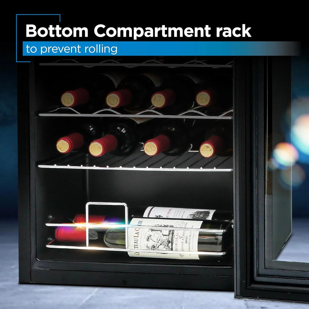 24 Bottle Wine Fridge with LED Display Q173