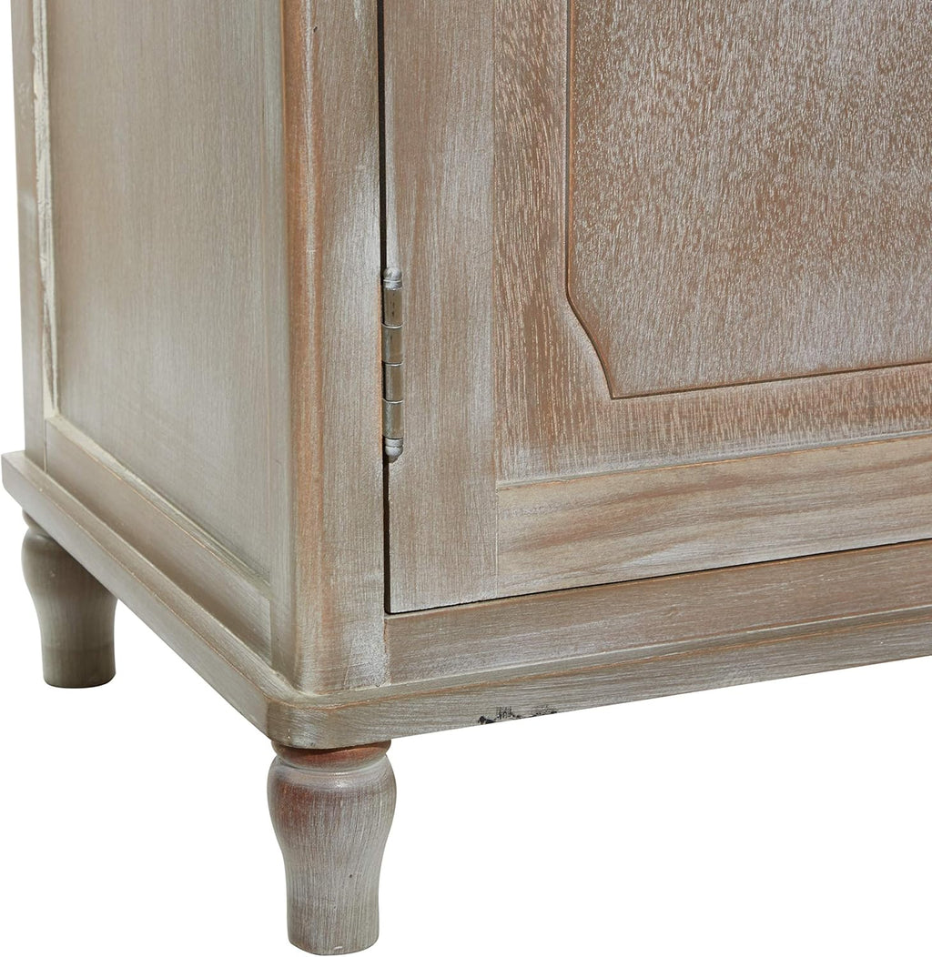 Wood Basket Cabinet Z1958