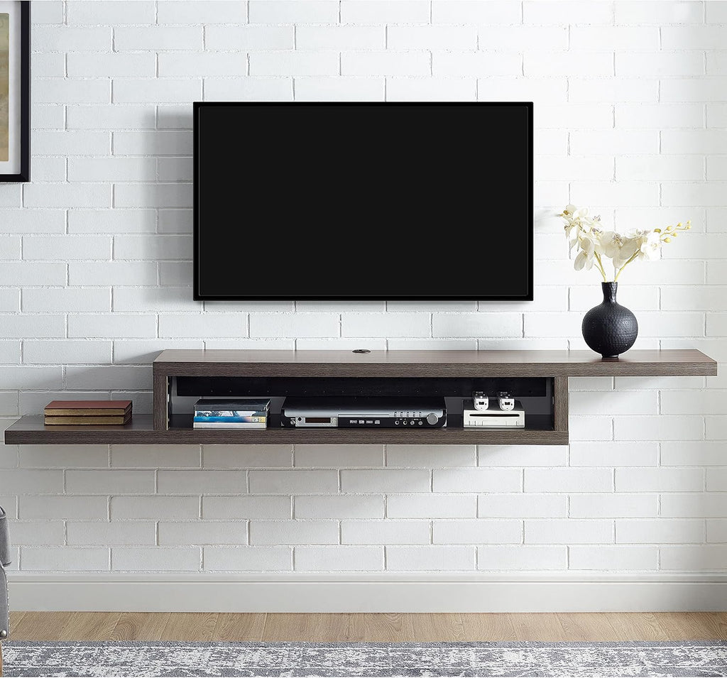 72inch Light Brown Wall Mounted TV Console T35851