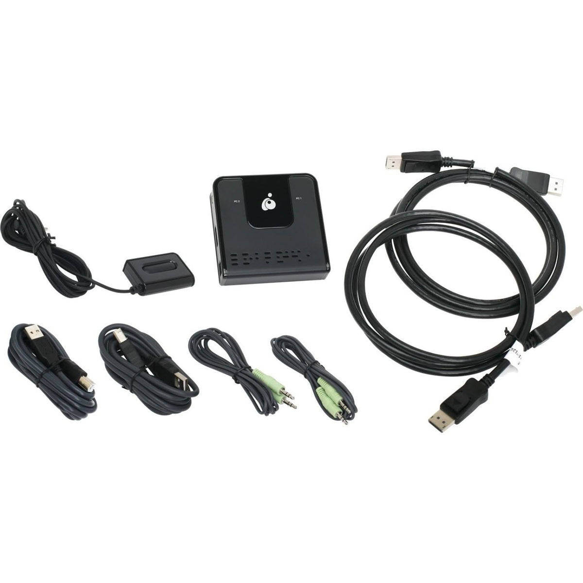 2 KVM Ports 4K DisplayPort KVM Switch S451184