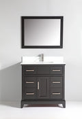 36 in. Single Sink Vanity & Mirror Espresso H95180