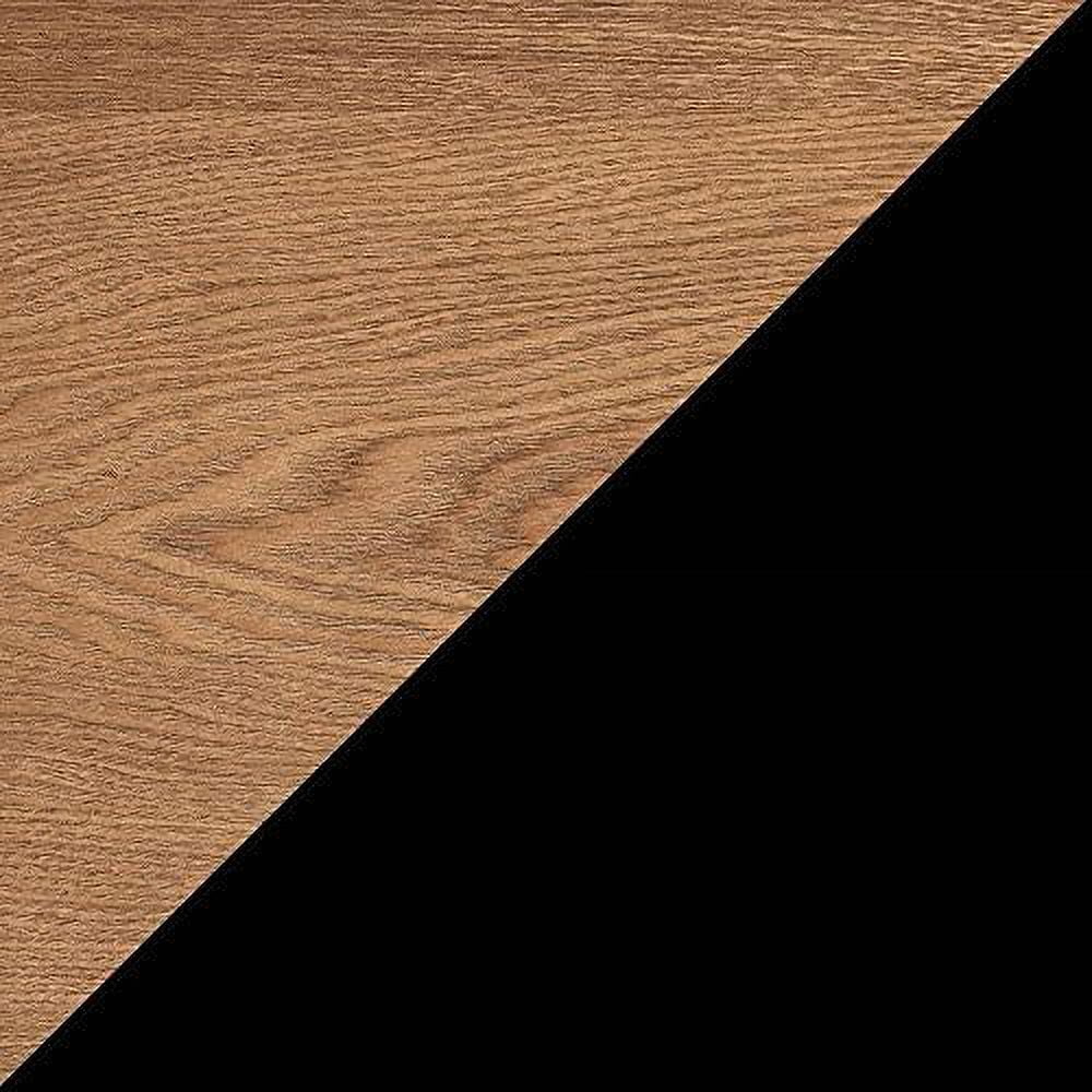 Brown Black End Table Z476345