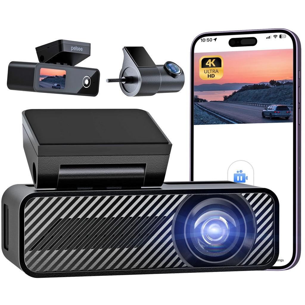 4K Dual Dash Cam with Night Vision B58418