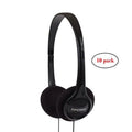 Black Lightweight Portable Headphones I23300