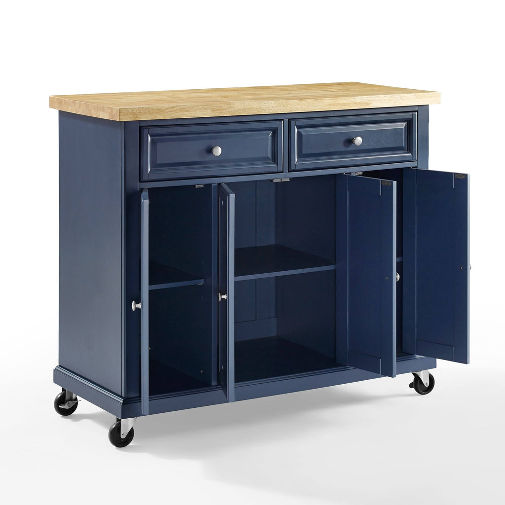 Navy Kitchen Cart X27153