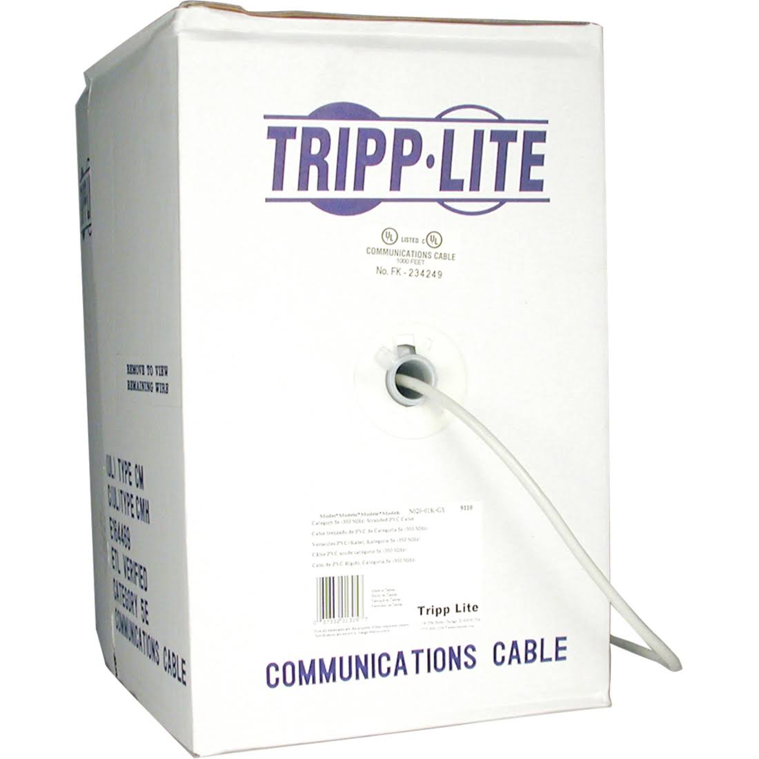 Cat5e 350MHz Bulk Stranded-core PVC Gray Cable D17416