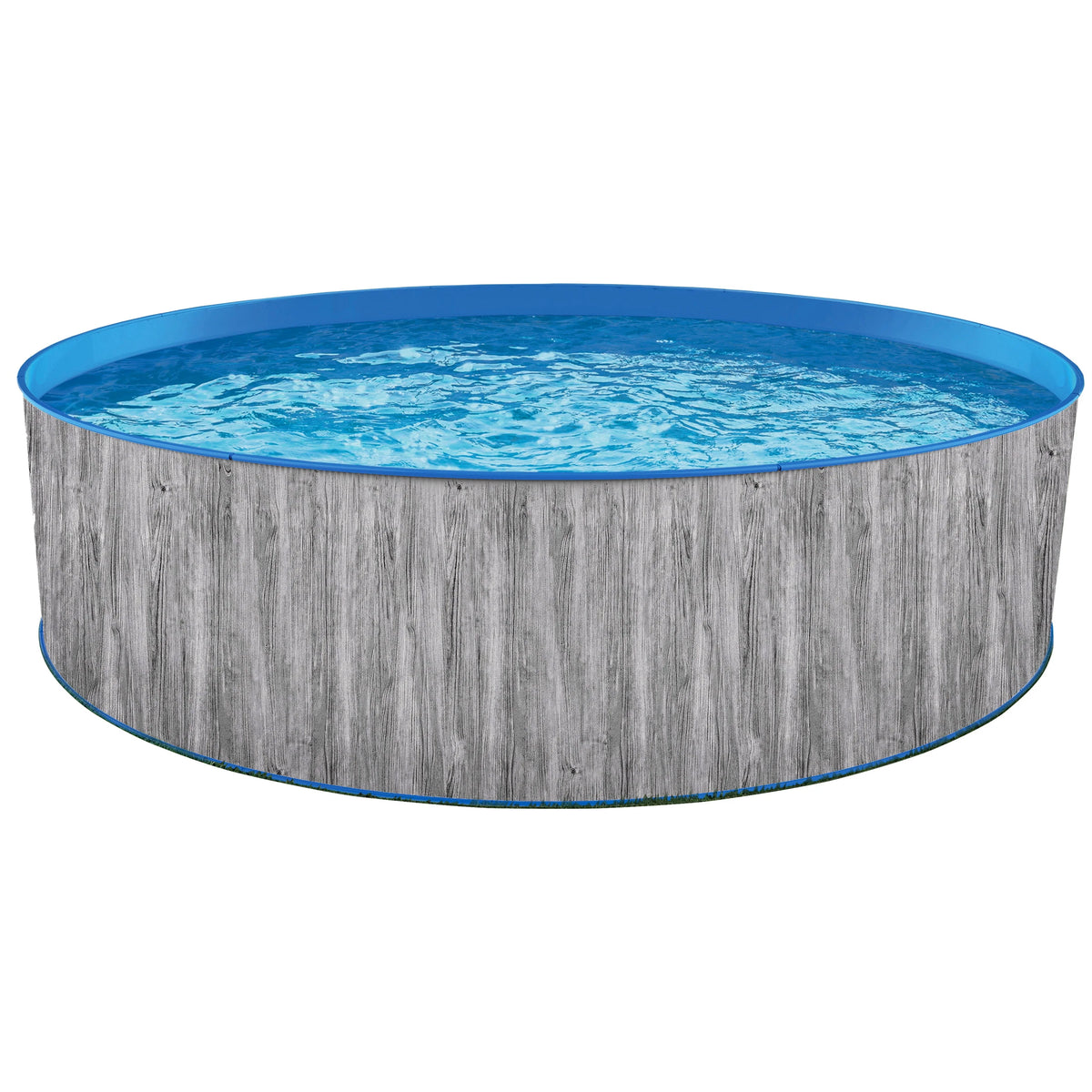 12-ft Round 36-in Deep Steel Wall Above Ground Swimming Pool X930570
