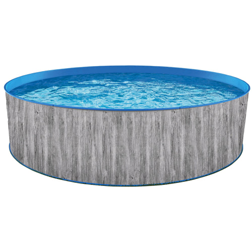 12-ft Round 36-in Deep Steel Wall Above Ground Swimming Pool X930570