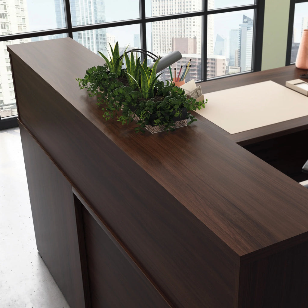 Engineered Wood Reception Station Hutch X490