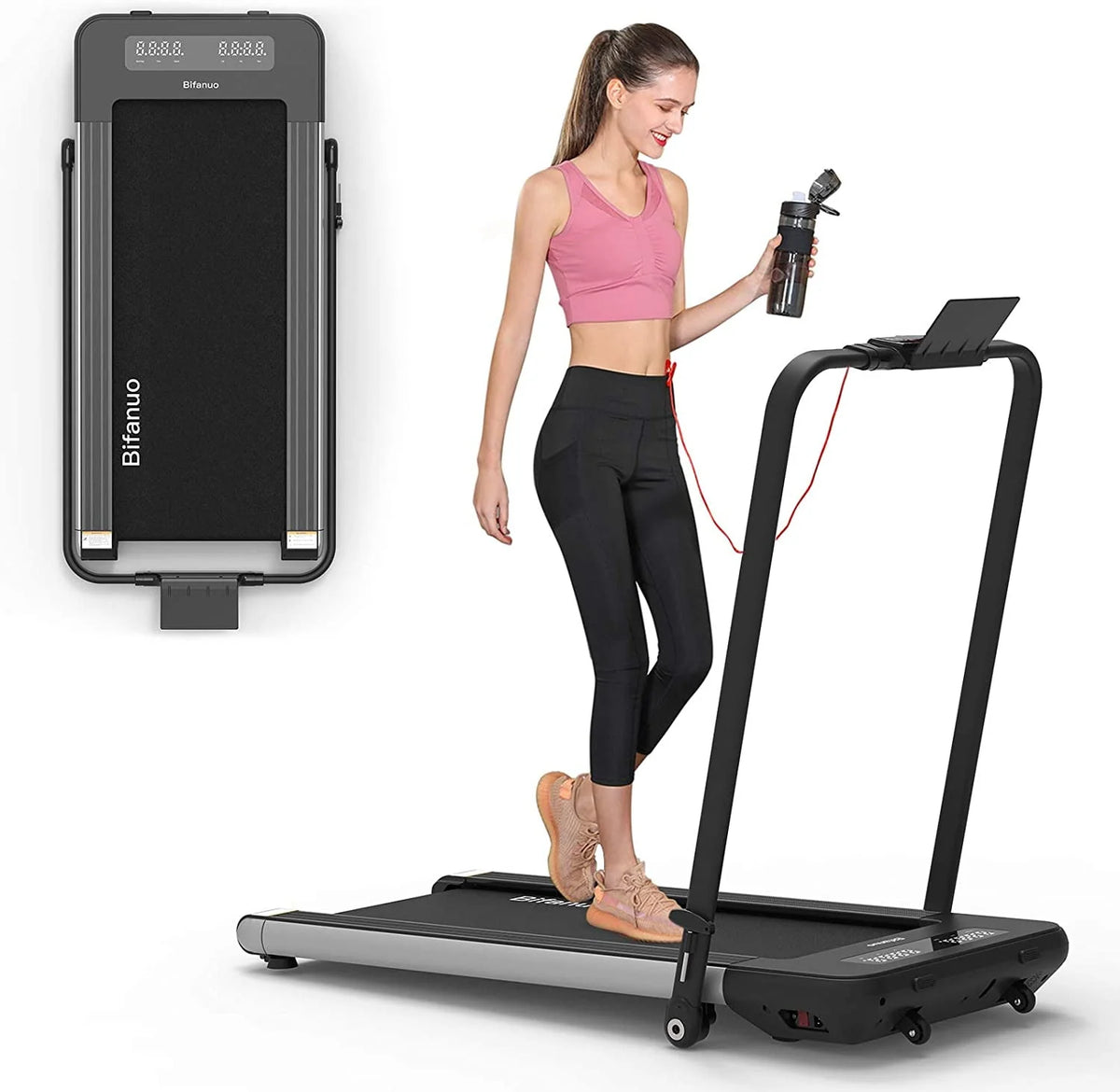 2 in 1 Folding Treadmill O486